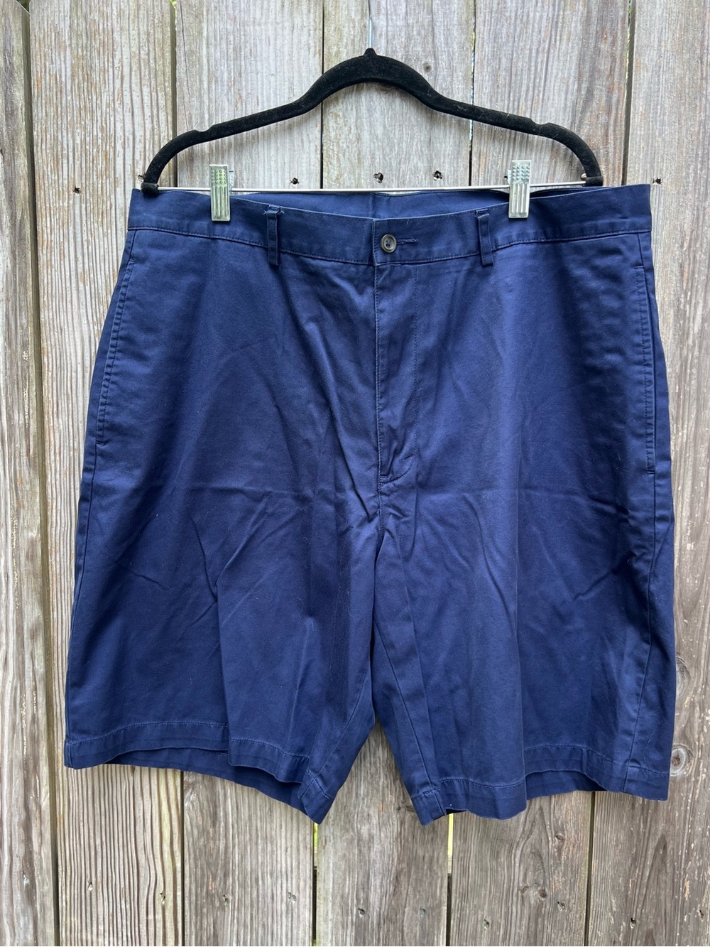 PRO TOUR Navy Blue Golf Khaki Shorts Mens 38 Waist